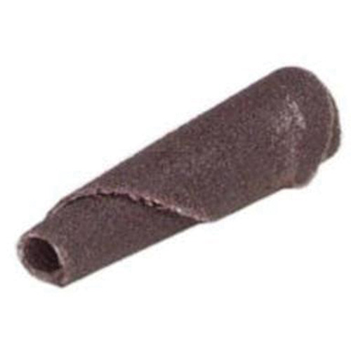ALO Spiral Cartridge Roll, 60 Grit, 3/16" Dia., Aluminum Oxide, 1" L, 1/8" Arbor NTL Industrial