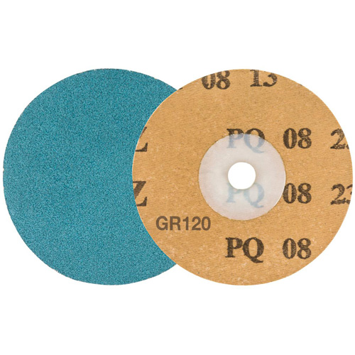Disque de ponçage TWIST TOPCUT, 3" dia., Grain 120, Zirconium NTL Industrial