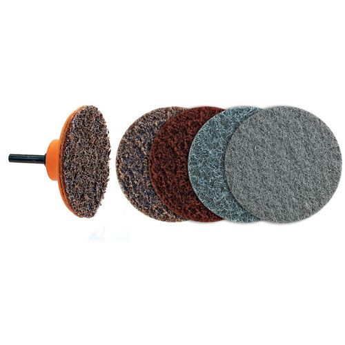 TWIST BLENDEX Conditioning Disc, 3" Dia., Fine Grit, Aluminum Oxide NTL Industrial