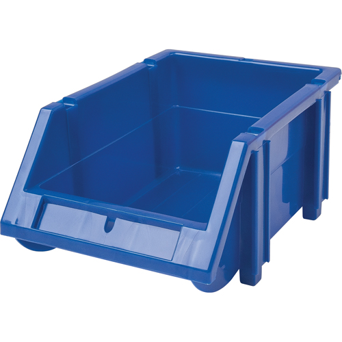 Stack & Hang Bin, 4-13/16" W x 3-3/16" H x 7-1/8" D, Blue NTL Industrial