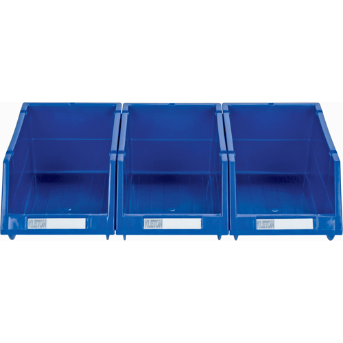 Stack & Hang Bin, 4-13/16" W x 3-3/16" H x 7-1/8" D, Blue NTL Industrial