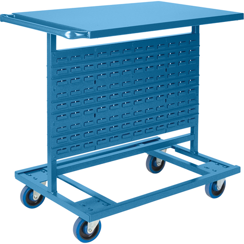Bin Carts - Cart Only, Double-sided, 24" W x 38-1/2" D x 36-1/2" H NTL Industrial