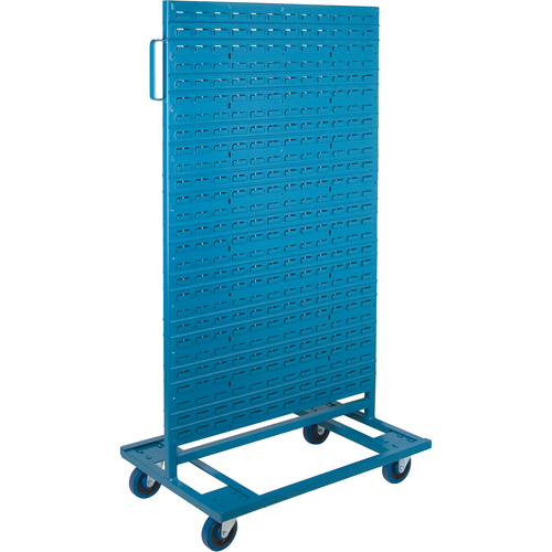 Mobile Bin Racks - Double Sided, 0 Bins, 36" W x 24" D x 67-1/2" H NTL Industrial