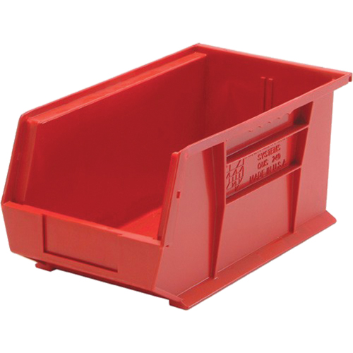 Ultra Stack & Hang Bin, 8-1/4" W x 7" H x 14-3/4" D, Red NTL Industrial
