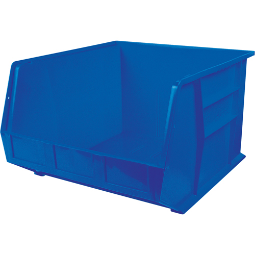 Ultra Stack & Hang Bin, 16-1/2" W x 11" H x 18" D, Blue NTL Industrial