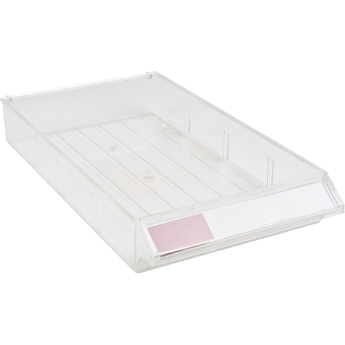 Tiroir de rechange pour armoires de pi&egrave;ces KPC-300, Plastique, 5-3/8" la x 9-13/16" p, 1-3/5" h, Transparent NTL Industrial