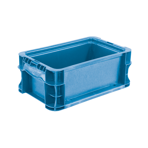 Syst&egrave;me de contenants d'exp&eacute;dition 4845 de StakPak Plus, 7,4" la x 12" p x 5" h, Bleu royal NTL Industrial