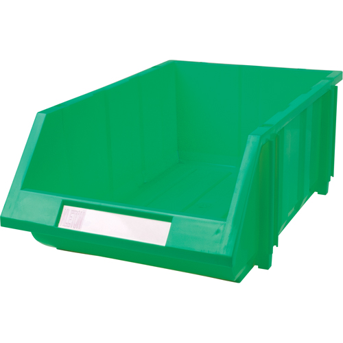 Stack & Hang Bin, 11-13/16" W x 7" H x 17-11/16" D, Green NTL Industrial