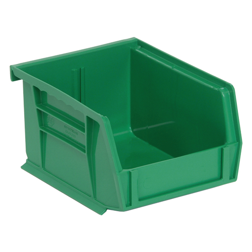 Ultra Stack & Hang Bin, 4-1/8" W x 3" H x 5-3/8" D, Green NTL Industrial