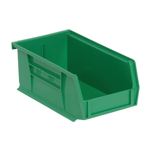 Ultra Stack & Hang Bin, 4-1/8" W x 3" H x 7-3/8" D, Green NTL Industrial
