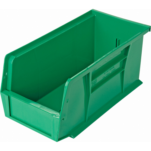 Ultra Stack & Hang Bin, 5-1/2" W x 5" H x 10-7/8" D, Green NTL Industrial