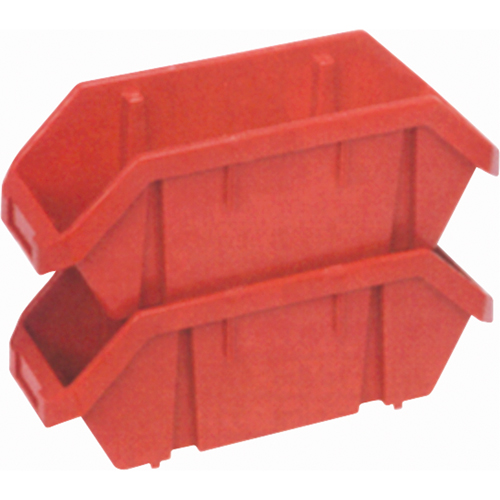 Boîtes &agrave; ramassage rapide "Quick Pick", 7" x 6,625" x 18,5", Rouge NTL Industrial