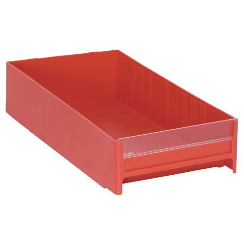 Cabinet Drawer, 5-5/8" W x 11" D x 2-1/2" H, Red NTL Industrial