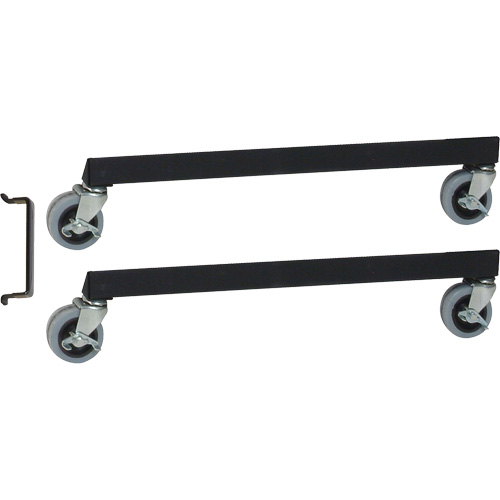 Ensemble mobile de support sur pied pour casiers de rangement &agrave; emboîtement NTL Industrial