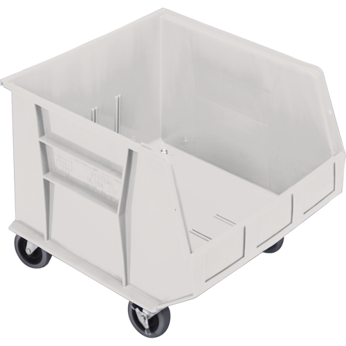 Bac mobile, 14" ha x 16-1/2" la x 18" p, Capacit&eacute; de 75 lb, Ivoire NTL Industrial
