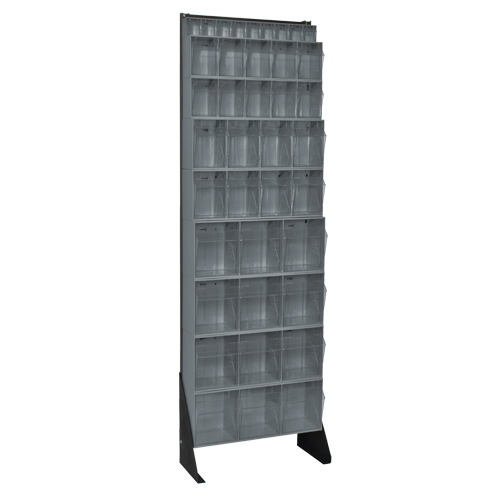 Support pour bacs basculants, 23-5/8" la x 8" p x 75" h, 36 tiroirs NTL Industrial