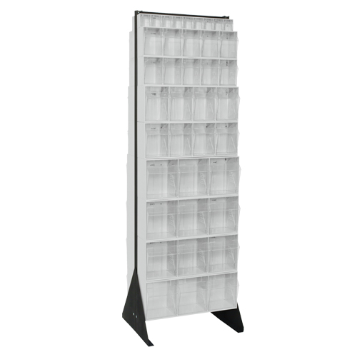 Tip-Out Bins Stand, 23-5/8" W x 16" D x 75" H, 72 Drawers NTL Industrial