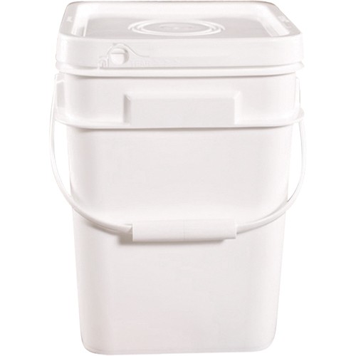 Square Pail, Plastic, 4 gal. NTL Industrial
