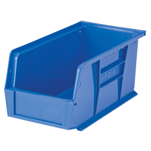 Stack & Hang Bin, 5-1/2" W x 5" H x 10-7/8" D, Blue NTL Industrial
