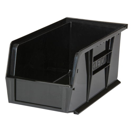 Stack & Hang Bin, 5-1/2" W x 5" H x 10-7/8" D, Black NTL Industrial