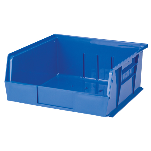Stack & Hang Bin, 11" W x 5" H x 10-7/8" D, Blue NTL Industrial