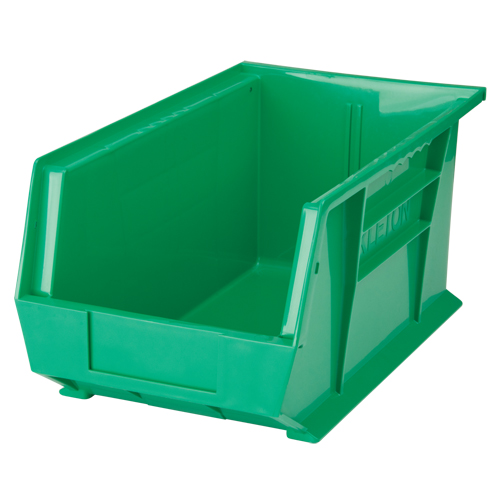 Stack & Hang Bin, 8-1/4" W x 7" H x 14-3/4" D, Green NTL Industrial