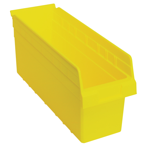 Bacs pour &eacute;tag&egrave;re Store-Max, 6-5/8" la x 8" H x 17-7/8" p, Jaune, Capacit&eacute; 56 lb NTL Industrial
