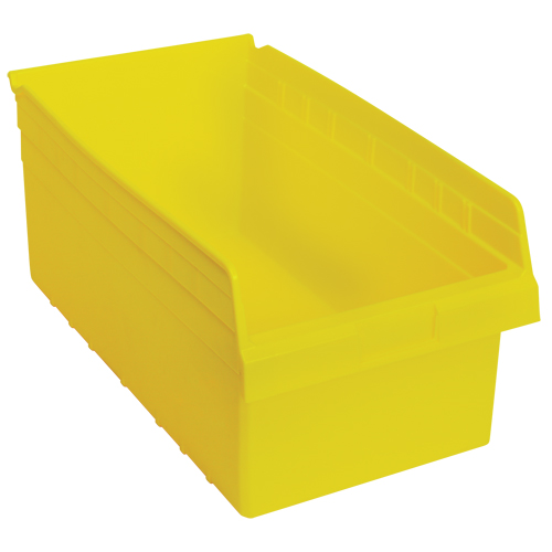 Bacs pour &eacute;tag&egrave;re Store-Max, 11-1/8" la x 8" H x 17-7/8" p, Jaune, Capacit&eacute; 56 lb NTL Industrial