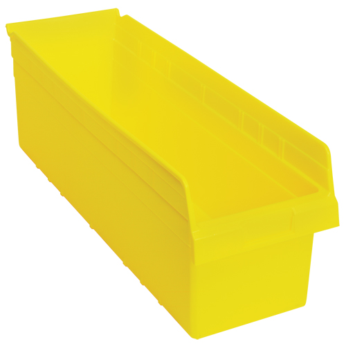 Bacs pour &eacute;tag&egrave;re Store-Max, 8-3/8" la x 8" H x 23-5/8" p, Jaune, Capacit&eacute; 68 lb NTL Industrial