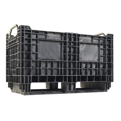 Contenant robuste BulkTote, 30" lo x 16" la x 19,2" h, Noir NTL Industrial