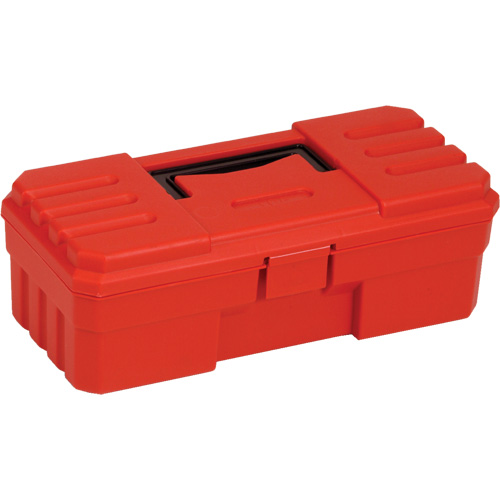 Tool Box, 12" W x 6" D x 4" H, Red NTL Industrial
