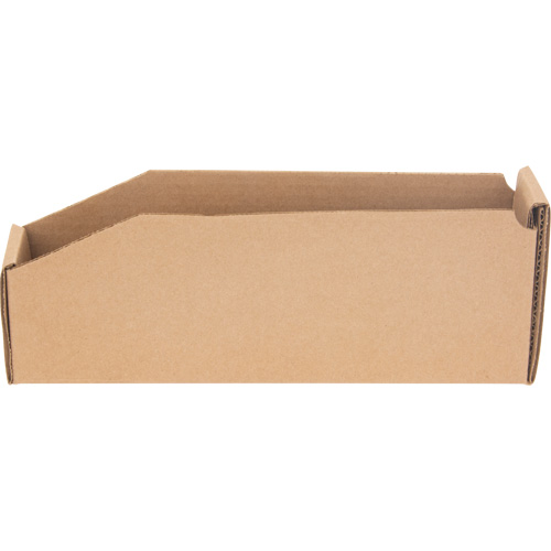 Boîtes profondes en carton ondul&eacute;, 1-15/16" la x 11-1/4" p x 4-1/2" h, Beige NTL Industrial