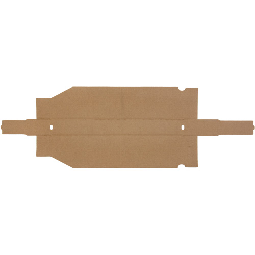 Boîtes profondes en carton ondul&eacute;, 2-7/8" la x 17-1/4" p x 4-1/2" h, Beige NTL Industrial