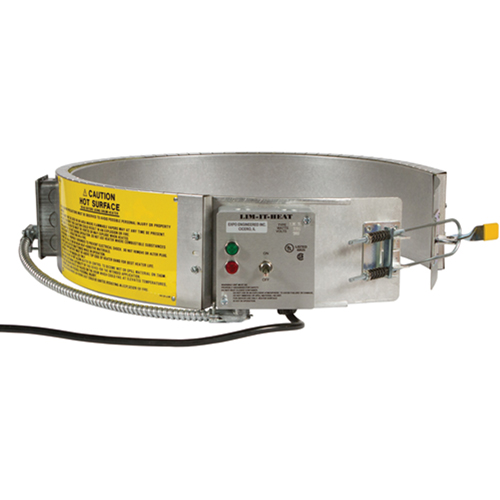 Chauffe-barils pour contenants en plastique Wrap-It-Heat NTL Industrial
