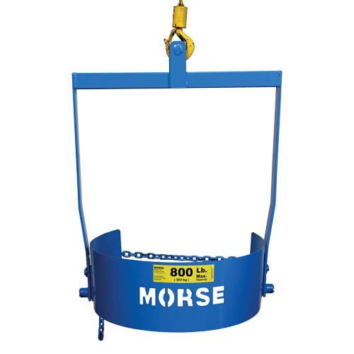 Drum Lifters - Manual Tilt, 55 US gal. (45 Imperial Gal.) Drum Size, 800 lbs./363 kg. Cap. NTL Industrial