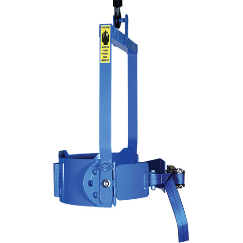 Ensemble de l&egrave;ve-baril manuel inclinable, Baril de 55 gal. US (45 gal. imp.), Capacit&eacute; 800 lb/363 kg NTL Industrial
