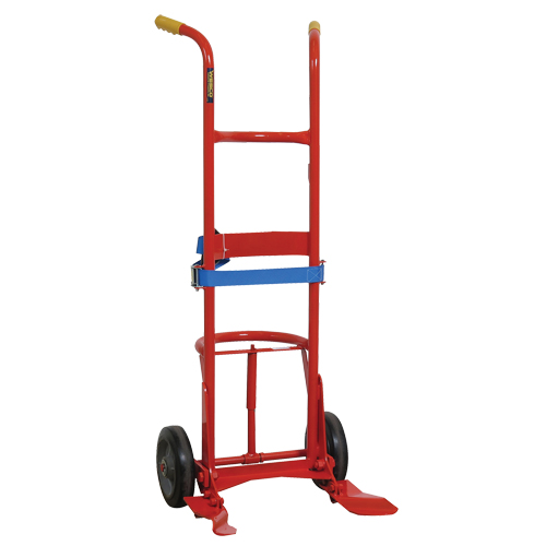 Overpack Hand Truck, Steel Construction, 55 US gal. ( 45 Imperial Gal.) NTL Industrial