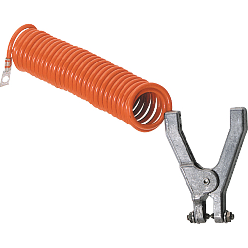 Coiled Grounding Clamps, 360" Long NTL Industrial