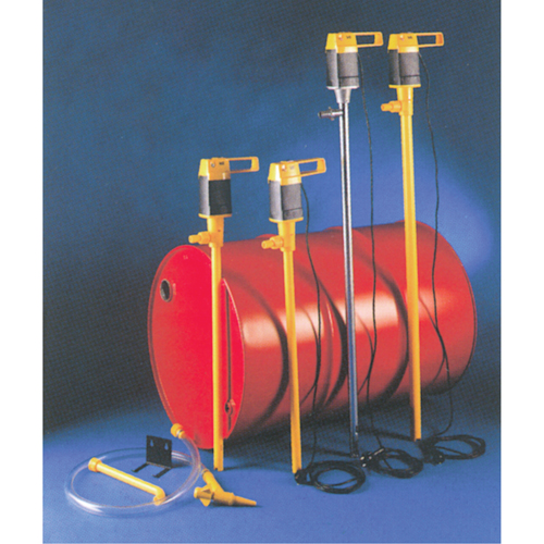 Pompes &agrave; tambour &eacute;lectriques, Polypropyl&egrave;ne, 12,5 gal./min NTL Industrial