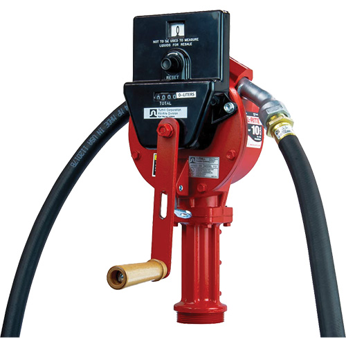 UL Approved Rotary Hand Pumps With Meter, Aluminum NTL Industrial
