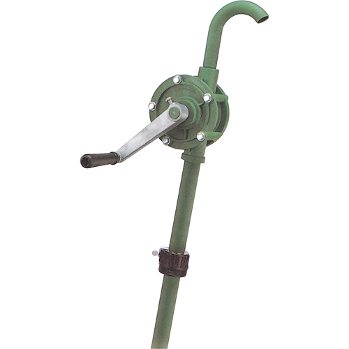 Pompes rotatives pour barils, Polypropyl&egrave;ne, Pour capacit&eacute; 15-55 gal., 8 oz par r&eacute;volution NTL Industrial