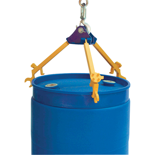 Multi-Purpose Overhead Drum Lifter with Wrenches, 30 - 55 US Gal. (25 - 45 Imperial Gal.), 800 lbs./362 kg. Cap. NTL Industrial