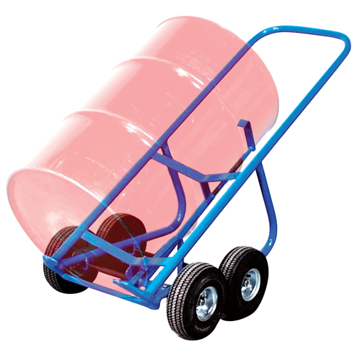 Rough Terrain Drum Truck, Steel Construction, 30 - 85 US Gal. (25 - 70.8 Imperial Gal.) NTL Industrial