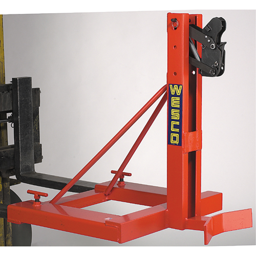 Gator Grip Forklift Attachment for Drum Handling, For 30 US Gal. (25 Imperial Gal.) / 50 US Gal. (41.6 Imperial Gal.) / 80 US Gal. (66.6 Imperial Gal.) NTL Industrial