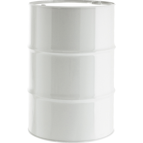 Steel Drums, 55 US gal (45.8 imp. Gal.), Lined, White, Closed Top, 1A1/Y1.8/300, 18 - 20 Gauge NTL Industrial