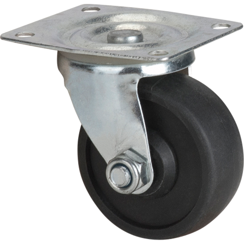 Roulette, Pivotant, 3" (76 mm), Polyol&eacute;fine, 250 lb (113 kg) NTL Industrial
