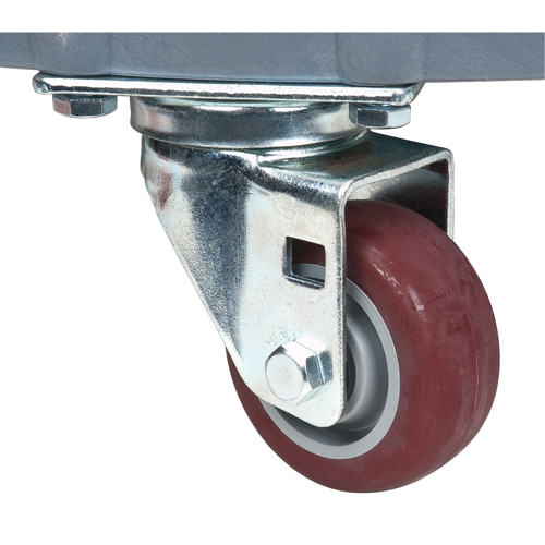 Leak Containment Drum Dolly, 24.25" dia. X 7.625" H, 1.5 US Gal. Spill Cap. NTL Industrial