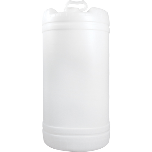 Barils en poly&eacute;thyl&egrave;ne &agrave; ouverture &eacute;troite, 15 gal. US (12,49 gal. imp.), Dessus ferm&eacute;, Naturel NTL Industrial