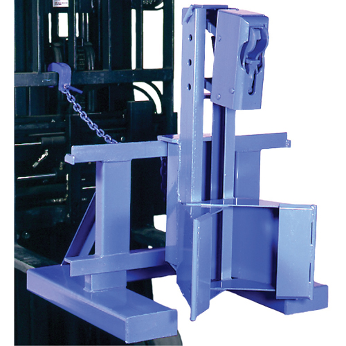 MORSPEED 1500 Forklift Drum Handler, For 55 US gal. (45 Imperial Gal.) NTL Industrial