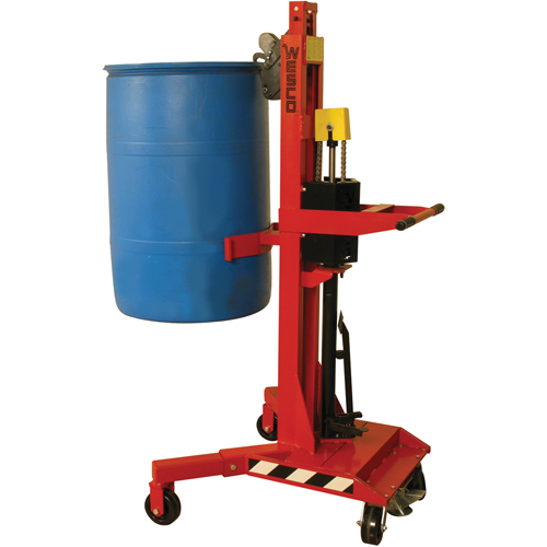 Ergonomic Drum Handler High Reach - DM-1100-HR, 30 - 85 US Gal. (25 - 70 Imperial Gal.) NTL Industrial